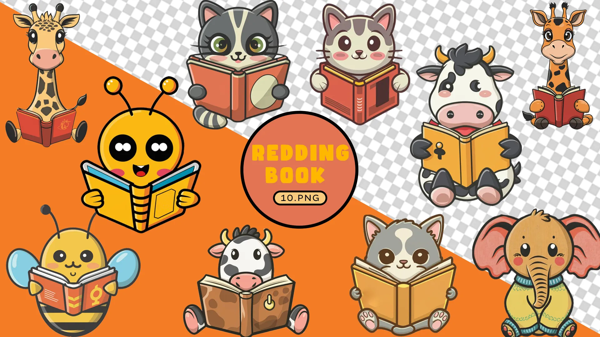 Cute Characters 3D Pack for Children's Books